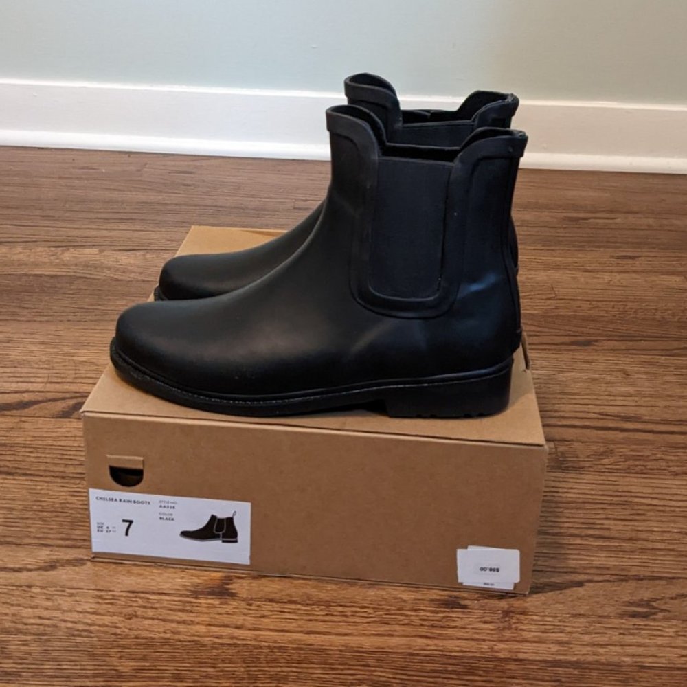 J. Crew Factory Chelsea rain boots